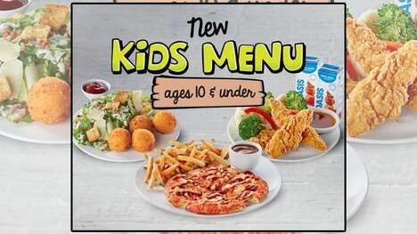 Updated Kids Dining Menus