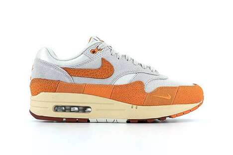 Orange Layered Chunky Sneakers