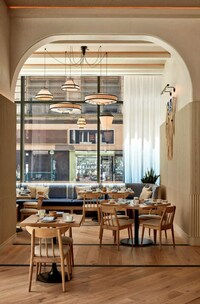 Mediterranean-Inspired Restaurant Interiors Image 2