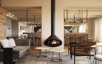 Slick Modern Holographic Fireplaces Image 2