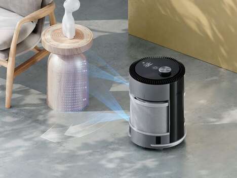 Roving Air Purifier Robots