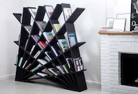 Sculptural Bookshelves Designs Image 1