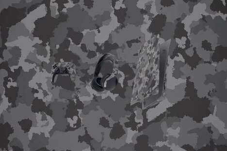 Camouflaged Console Accessories
