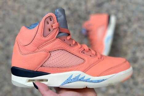 Collaborative Bright Leather Sneakers