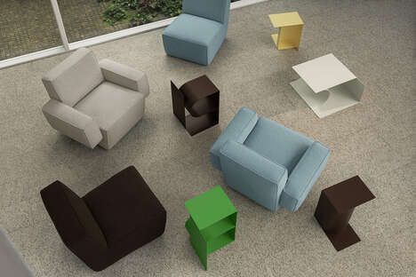Intricate Blocky Furniture