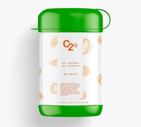 Durian-Based Wet Wipes