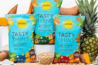 Low-Calorie Chickpea Crisps Image 1