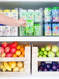 Color-Coded Snack Pantries Image 1