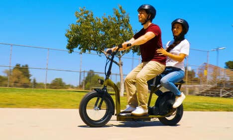 Scooter-Cargo Bike Hybrids
