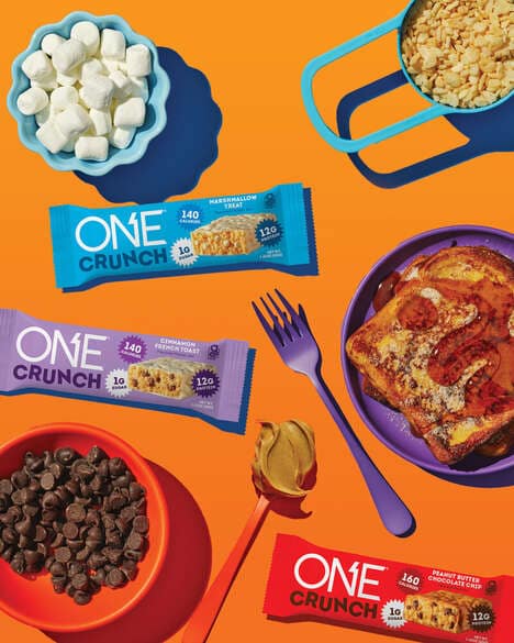 Crunchy Low-Sugar Protein Bars