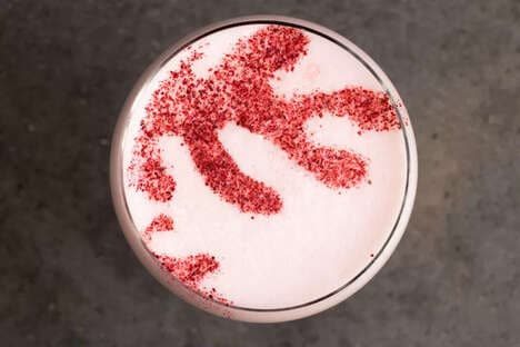 Artistic Color-Changing Cocktails