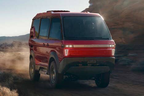 Adventurous Off-Road Electric Vans