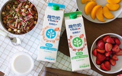 Plant-Based Chinese Milks