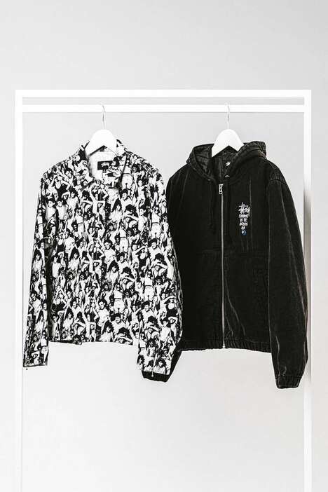 Fuzzy Fall-Ready Streetwear
