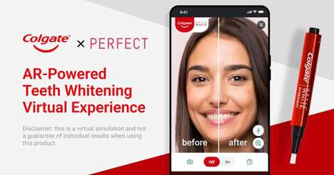 AR-Powered Teeth Whitening