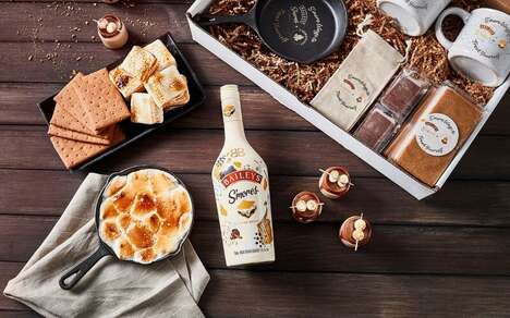 Campfire Treat-Flavored Liqueurs