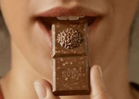 Hazelnut-Filled Chocolate Bars