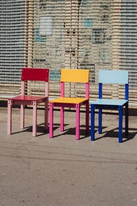 Color-Filled Aluminum Chairs Image 3