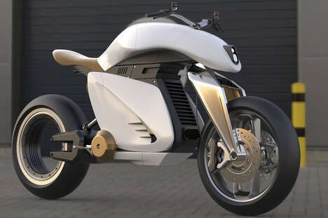 Branded Electric Motorcycle Concepts