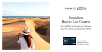 Bucket List-Inspired Giveaways