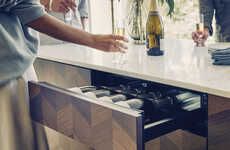 Cabinet Drawer Wine Bars