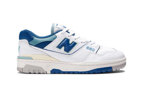 Bright Blue Lifestyle Sneakers