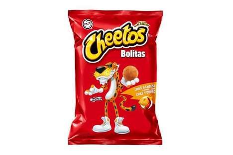 Spherical Cheesy Snack Bites