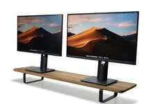 Oversized Workstation Monitor Stands