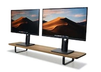 Oversized Workstation Monitor Stands Image 1