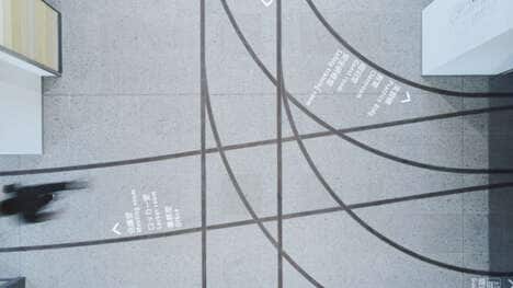 Train-Inspired Wayfinding Markers