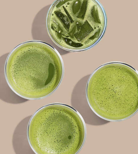 Pumpkin Pie Matcha Drinks