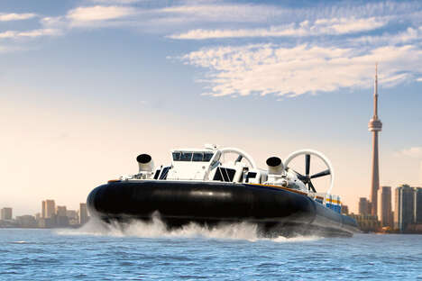 Public Hovercraft Transport Systems