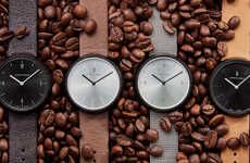Eco Coffee-Made Timepieces
