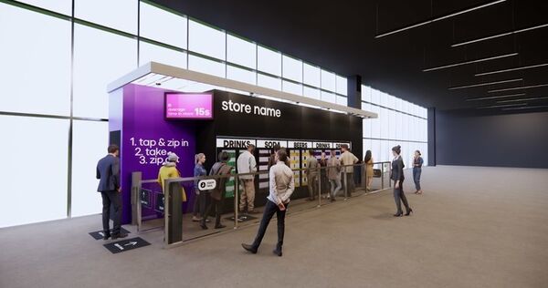 Checkout-Free Concession Lanes