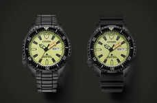 Blacked-Out Diver Timepieces