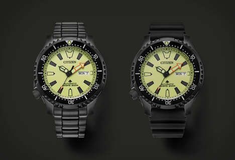 Blacked-Out Diver Timepieces