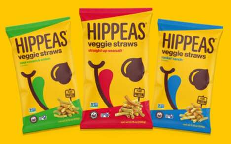 Satiating Plant-Based Snack Straws