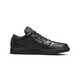 All-Black Leather Sneakers Image 1