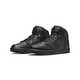 All-Black Leather Sneakers Image 4