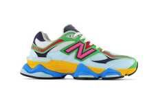 Colorful Panelled Dynamic Sneakers