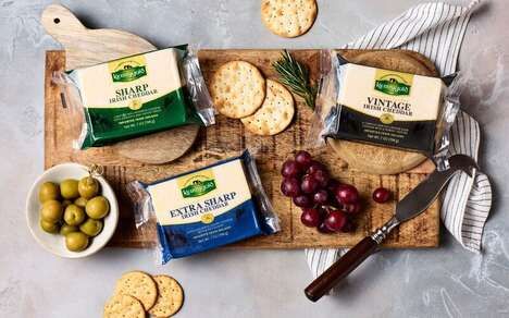 Curated Cheddar Cheese Products