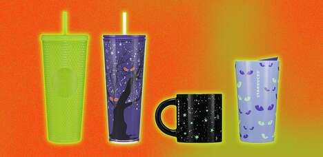 Glow-in-the-Dark Halloween Mugs