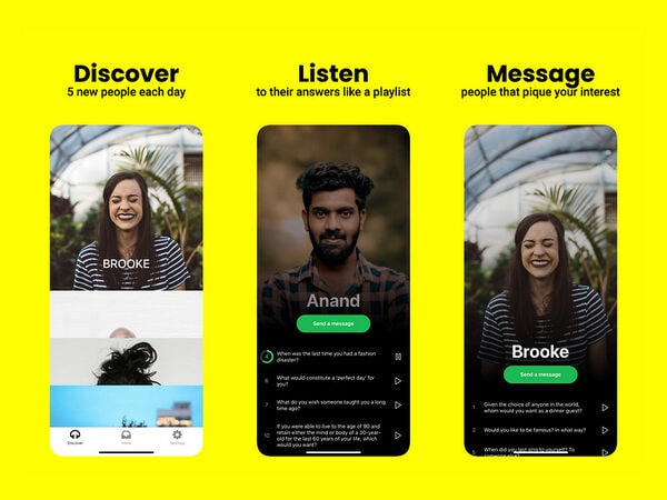Audio People Discovery Apps