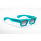 Chunky Turquoise Sunglasses Image 1