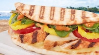 Cheesy Chicken Flatbreads