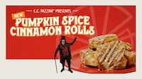 Pumpkin Spice Cinnamon Rolls Image 1