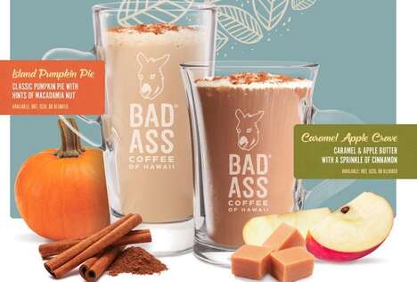 Caramel Apple-Flavored Lattes