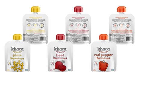 Squeezable Hummus Pouches