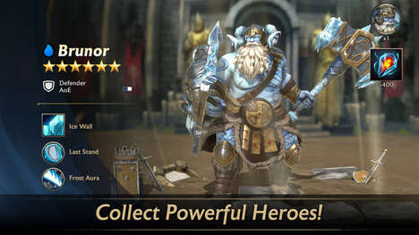 Hero-Based Tower Defence Games