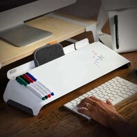 Angled Workstation Whiteboard Organizers Image 3